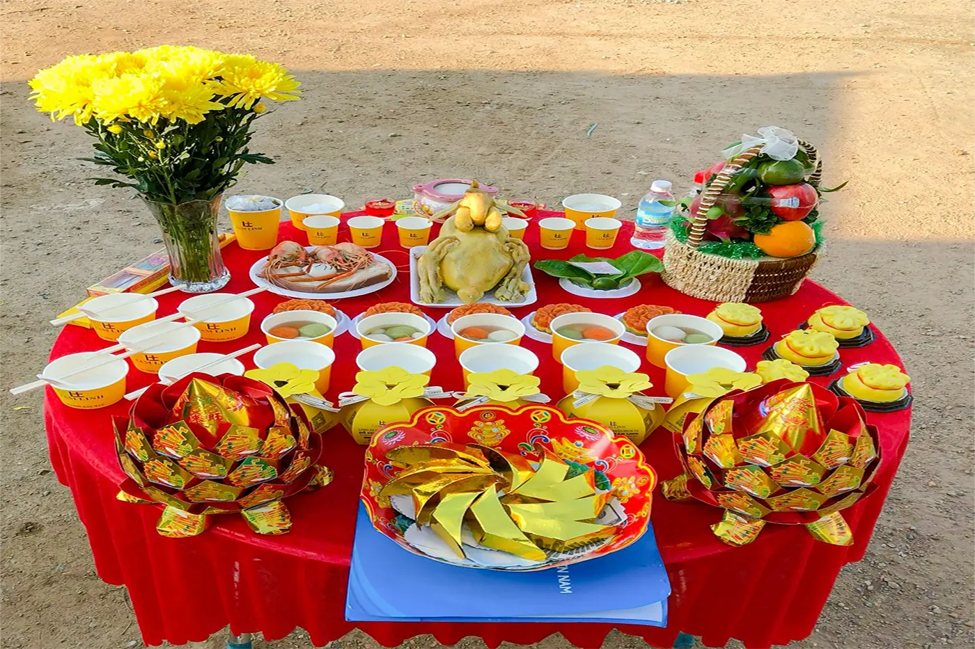 Lễ vật dùng để cúng khai trương đầu năm