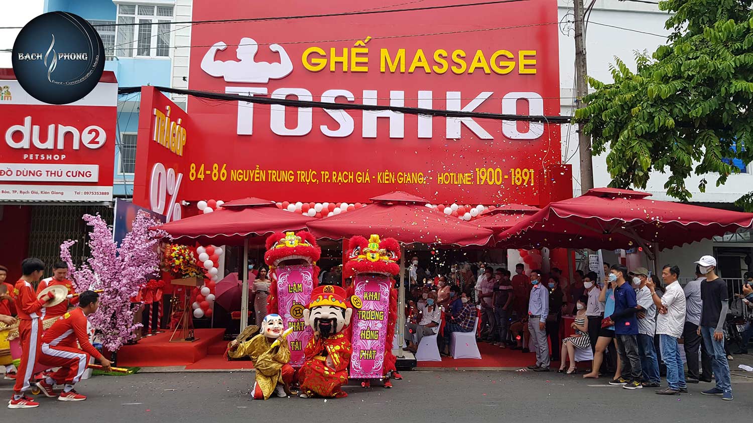 Ý nghĩa của múa lân trong sự kiện khai trương