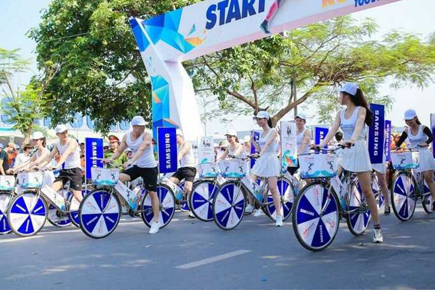 Giới thiệu về dịch vụ thuê xe đạp roadshow