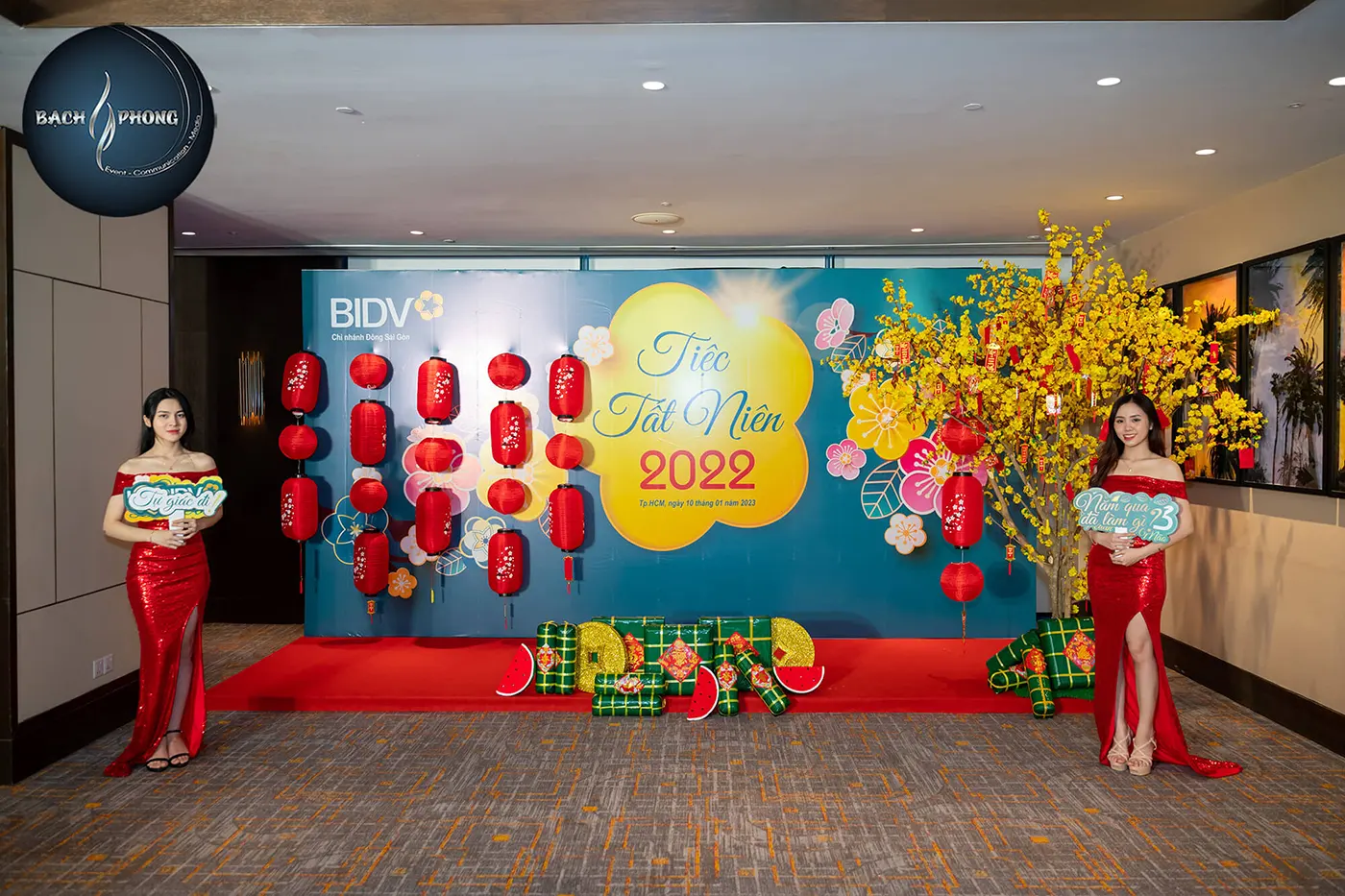 Photobooth chụp hình tại YEB BIDV CN Đông Sài Gòn