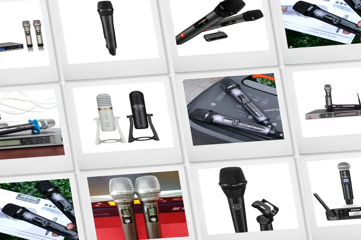 Các loại micro chất lượng cao