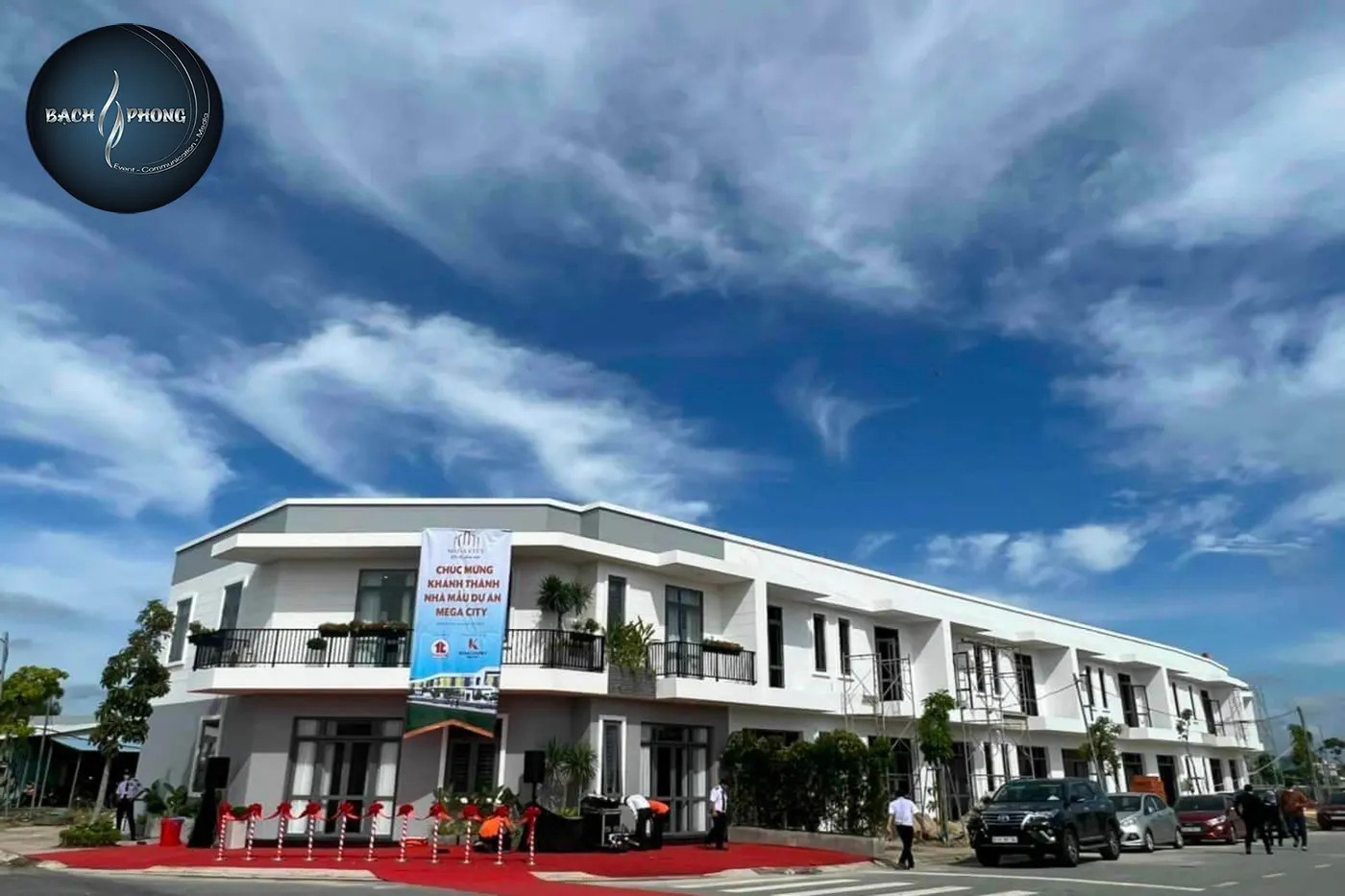 Nhà mẫu hiện đại tại Mega City trong trong lễ khởi công & Khánh Thành 