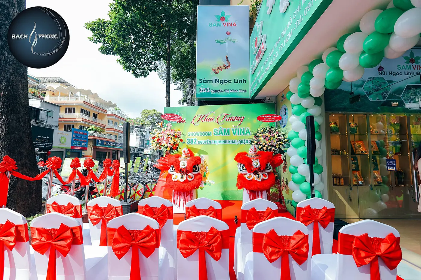Lễ khai trương Showroom Sâm VINA