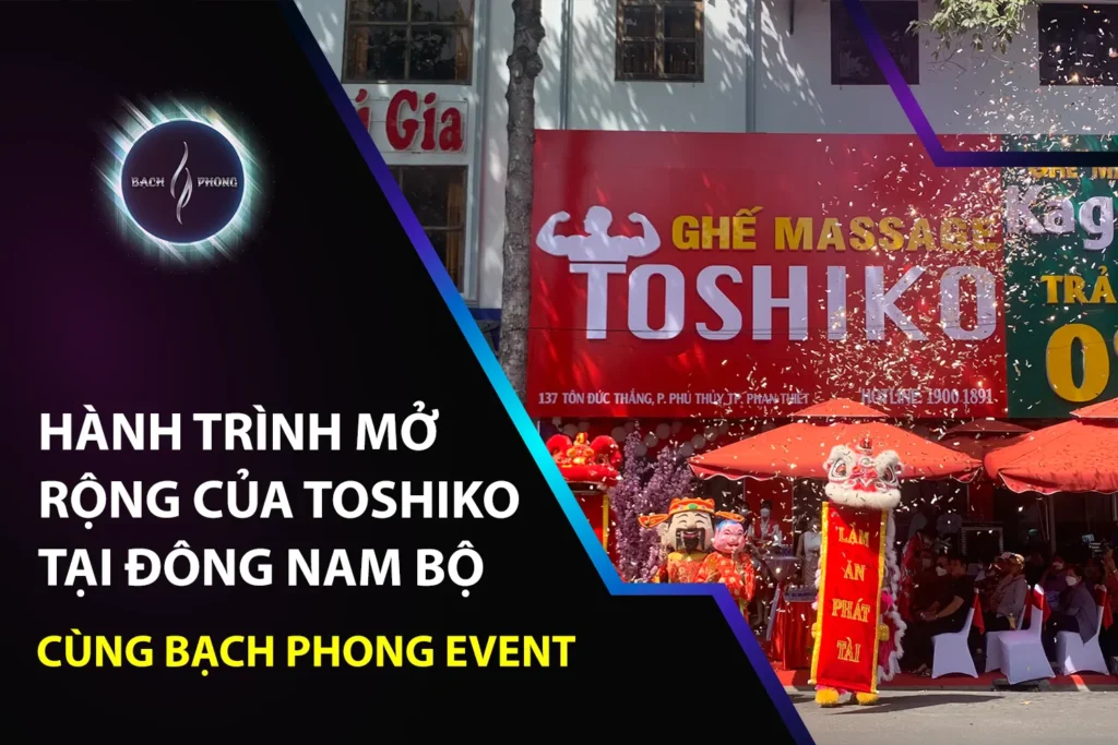Hành trình mở rộng của Toshiko tại Đông Nam Bộ cùng BPE
