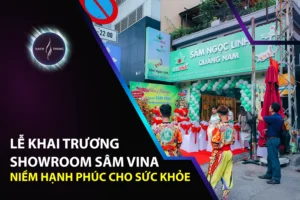 Lễ khai trương Showroom Sâm VINA niềm hạnh phúc cho sức khỏe