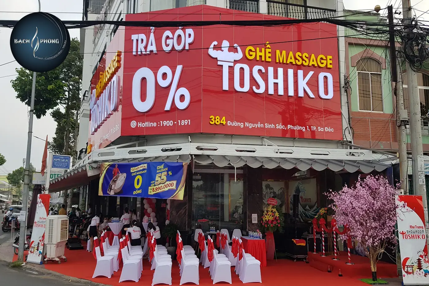 Toshiko Sa Đéc - 384 đường Nguyễn Sinh Sắc, P.1, TP. Sa Đéc, T. Đồng Tháp