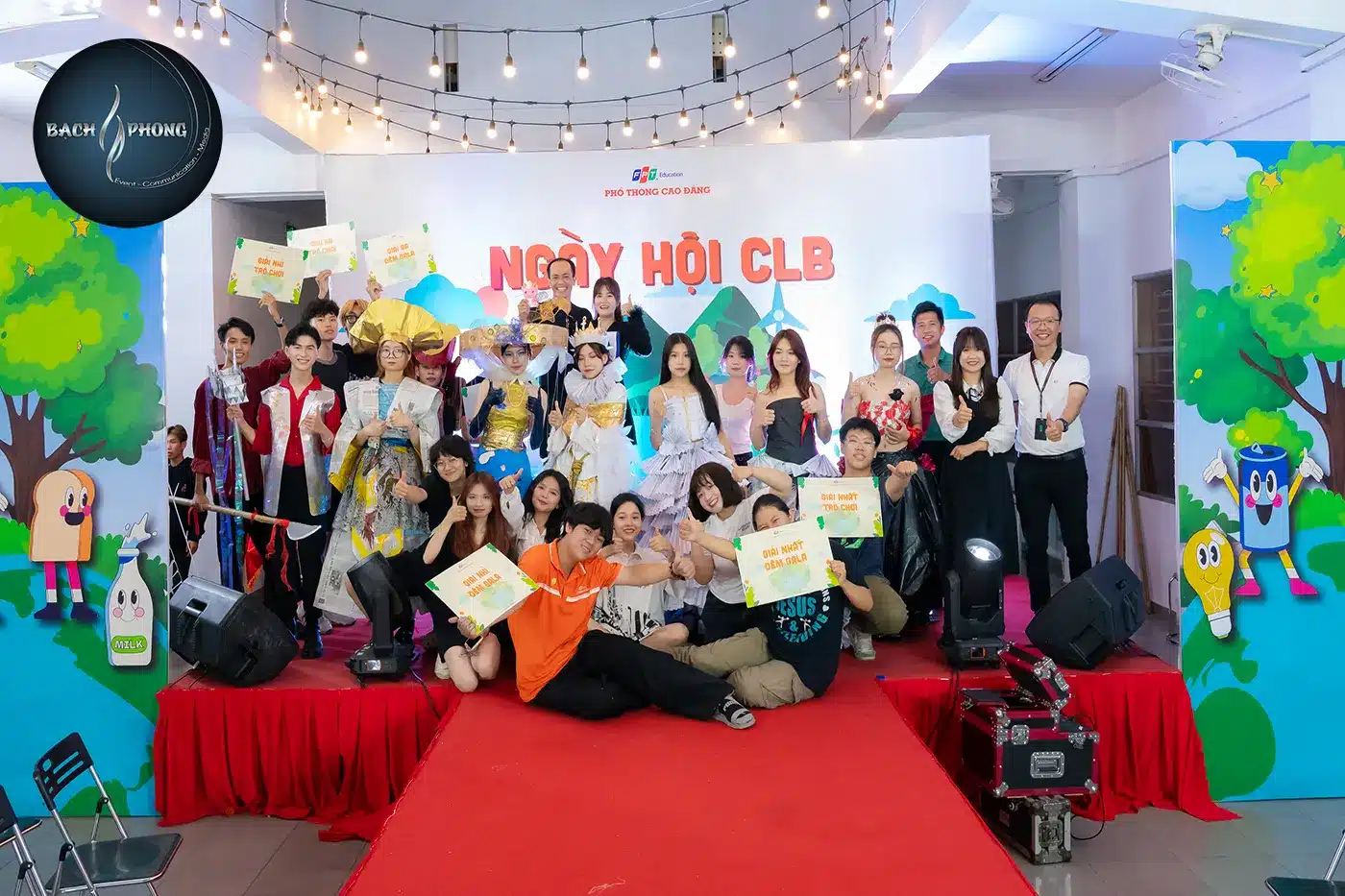 Toàn cảnh teambuilding Ngày hội CLB Phổ cao FPT Polytechnic