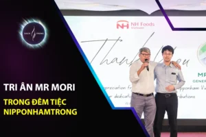 Tri ân Mr Mori trong đêm tiệc Nipponham