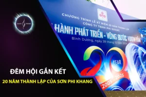 Đêm hội gắn kết & 20 năm thành lập của Sơn Phi Khang