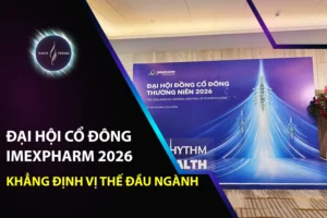 Đại hội cổ đông imexpharm 2026 khẳng định vị thế đầu ngành