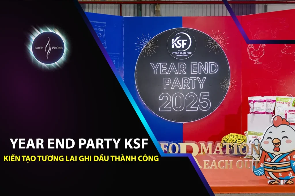 Year End Party KSF kiến tạo tương lai ghi dấu thành công